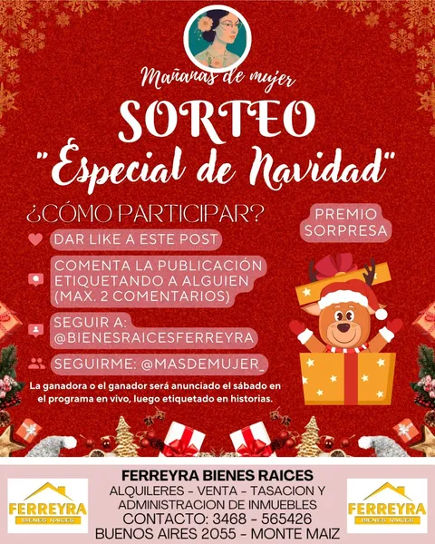 Imagen de SORTEO ESPECIAL DE NAVIDAD 🎄🎁🎅✨️

¿𝐂𝐎�