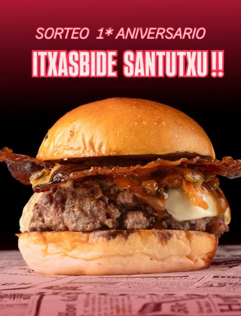 Imagen de SORTEO DE UN MENÚ PARA 2 PERSONAS EN @itxasbide_bilbao (loc