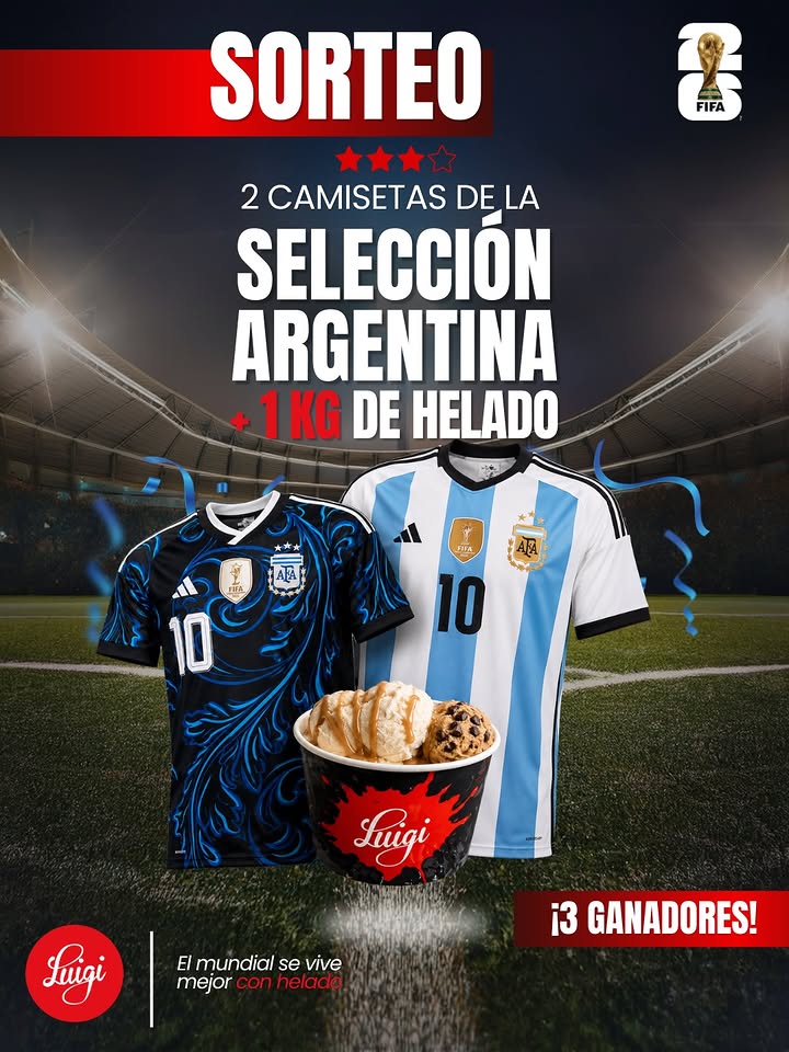 Imagen de 🇦🇷 SORTEO DEL HINCHA 🇦🇷

Porque en Luigi Maipu t