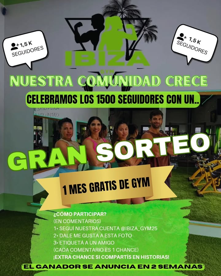 Imagen de ¡SORTEO 1500 SEGUIDORES! 🥳

Nuestra comunidad sigue crec