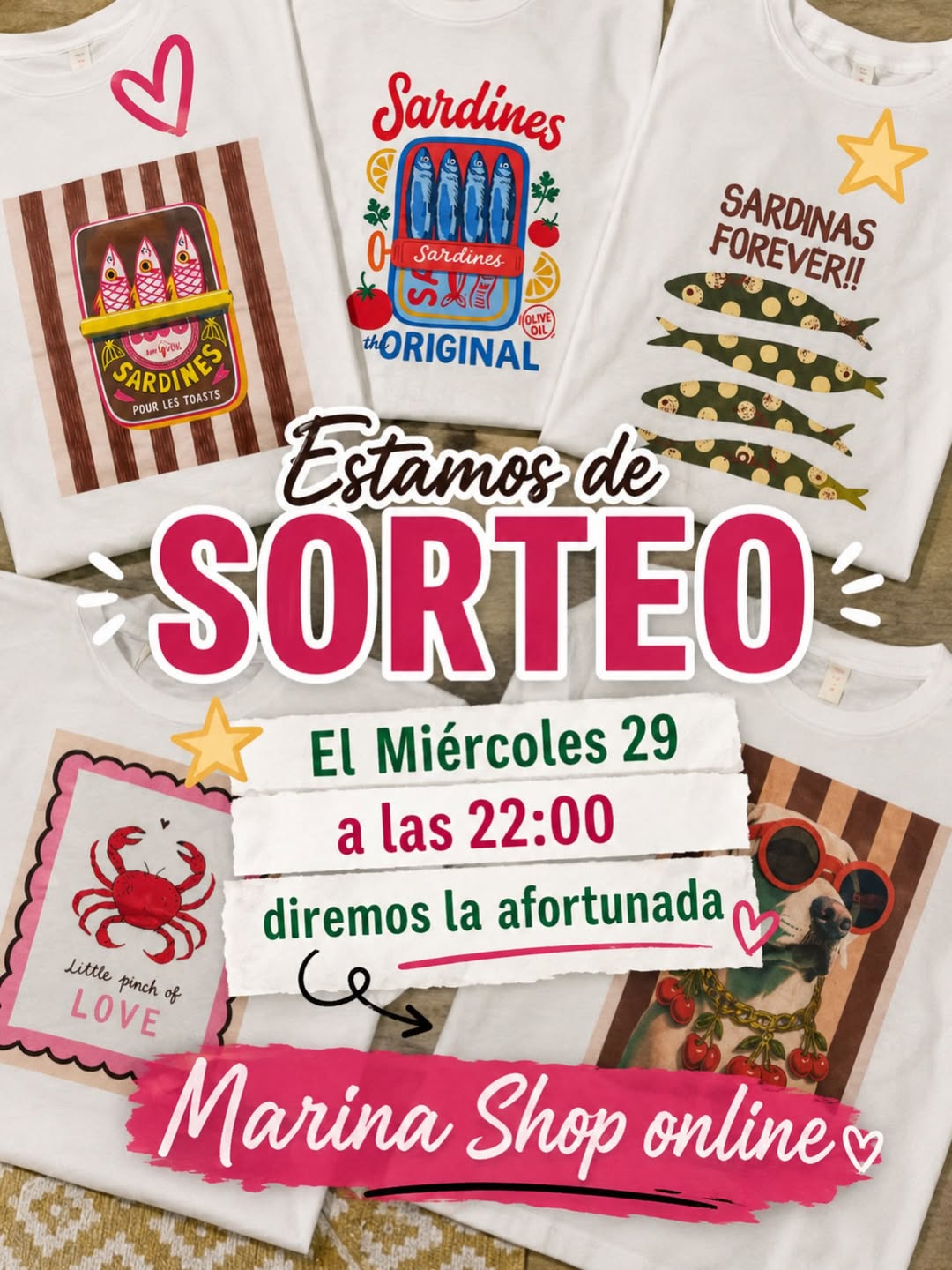 Imagen de HOOOLAAA ,ESTAMOS DE SORTEO🎁

Ya llegó la hora de hacer 