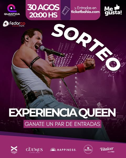 Imagen de ¡SORTEAMOS UN PAR DE ENTRADAS PARA EXPERIENCIA QUEEN! 🎤�
