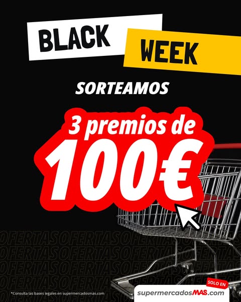 Imagen de ⚡¡BLACK WEEK! 
¿Te imaginas llevarte 100€ para gastar 