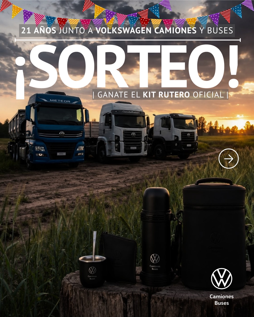 Imagen de ¡CUMPLIMOS 21 AÑOS Y QUEREMOS FESTEJARLO CON VOS! 🚛🧉