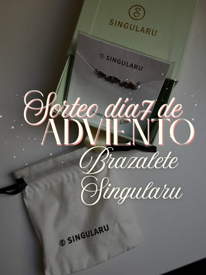 Imagen de SORTEO NACIONAL Día 7 de Adviento ✨

Os regalo una pulser