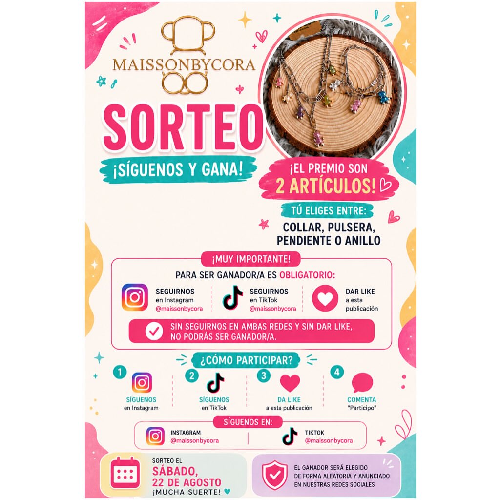 Imagen de ¡¡PARTICIPA Y GANA!! 

Los pasos a seguir son;

- Seguir @