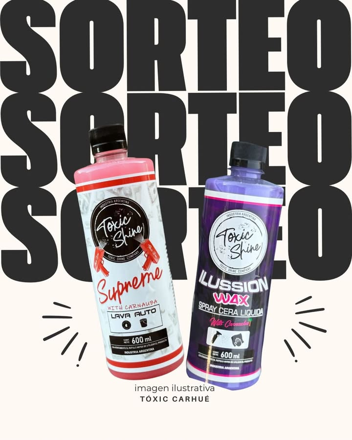 Imagen de 🎉🔥 SORTEO TOXIC SHINE 🔥🎉
¡Arrancamos con un sor