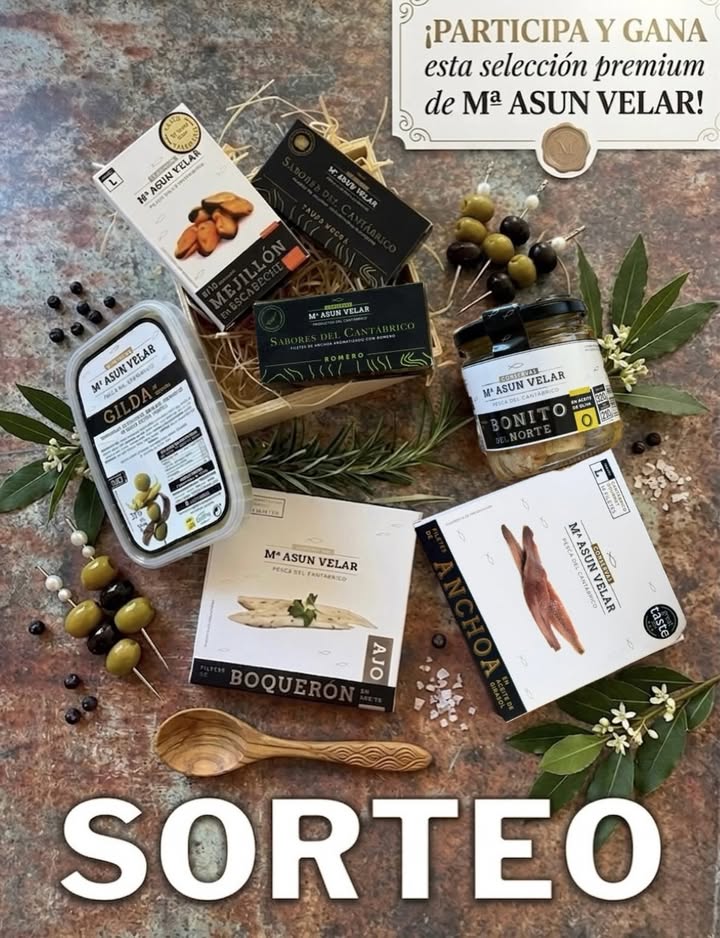 Imagen de ✨ SORTEO CONSERVAS GOURMET ✨

Para celebrar el Lunes de 