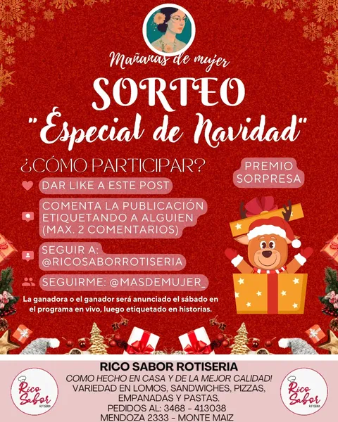 Imagen de SORTEO ESPECIAL DE NAVIDAD 🎄🎁🎅✨️

¿𝐂𝐎�