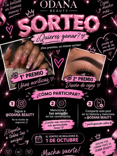 Imagen de 🎀✨ ¡SORTEO ODANA BEAUTY! ✨🎀

¿Quieres conseguir 