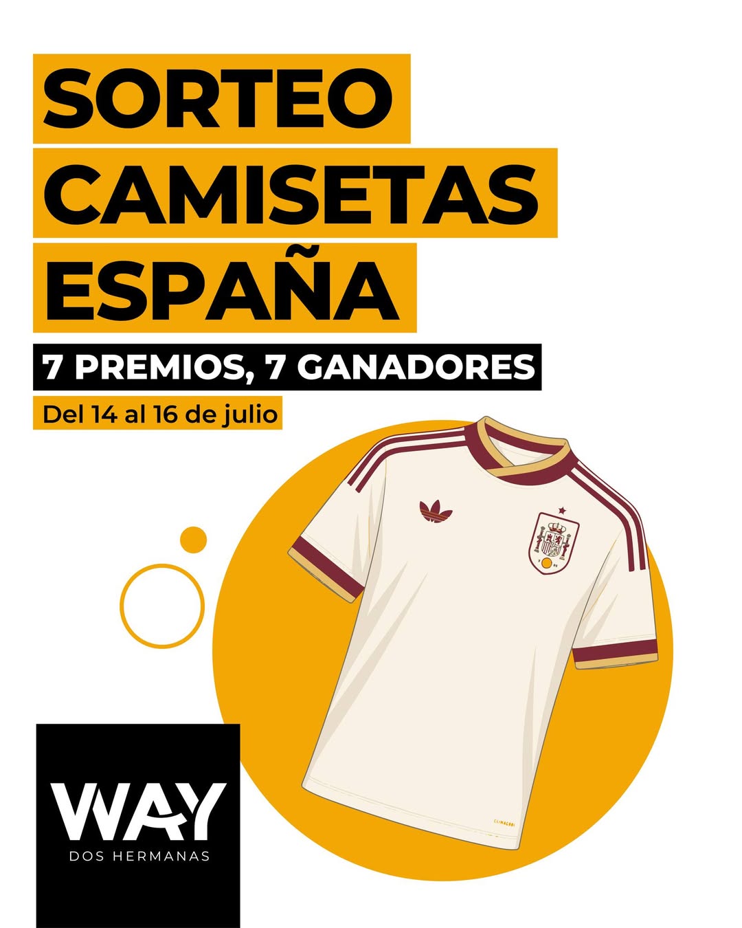 Imagen de 🎉 ¡SORTEO DE 7 CAMISETAS DE LA SELECCIÓN ESPAÑOLA! �
