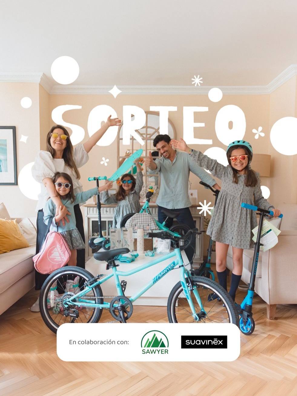 Imagen de NUEVO SORTEO de la mano de @suavinex_spain & @sawyerbike ✨