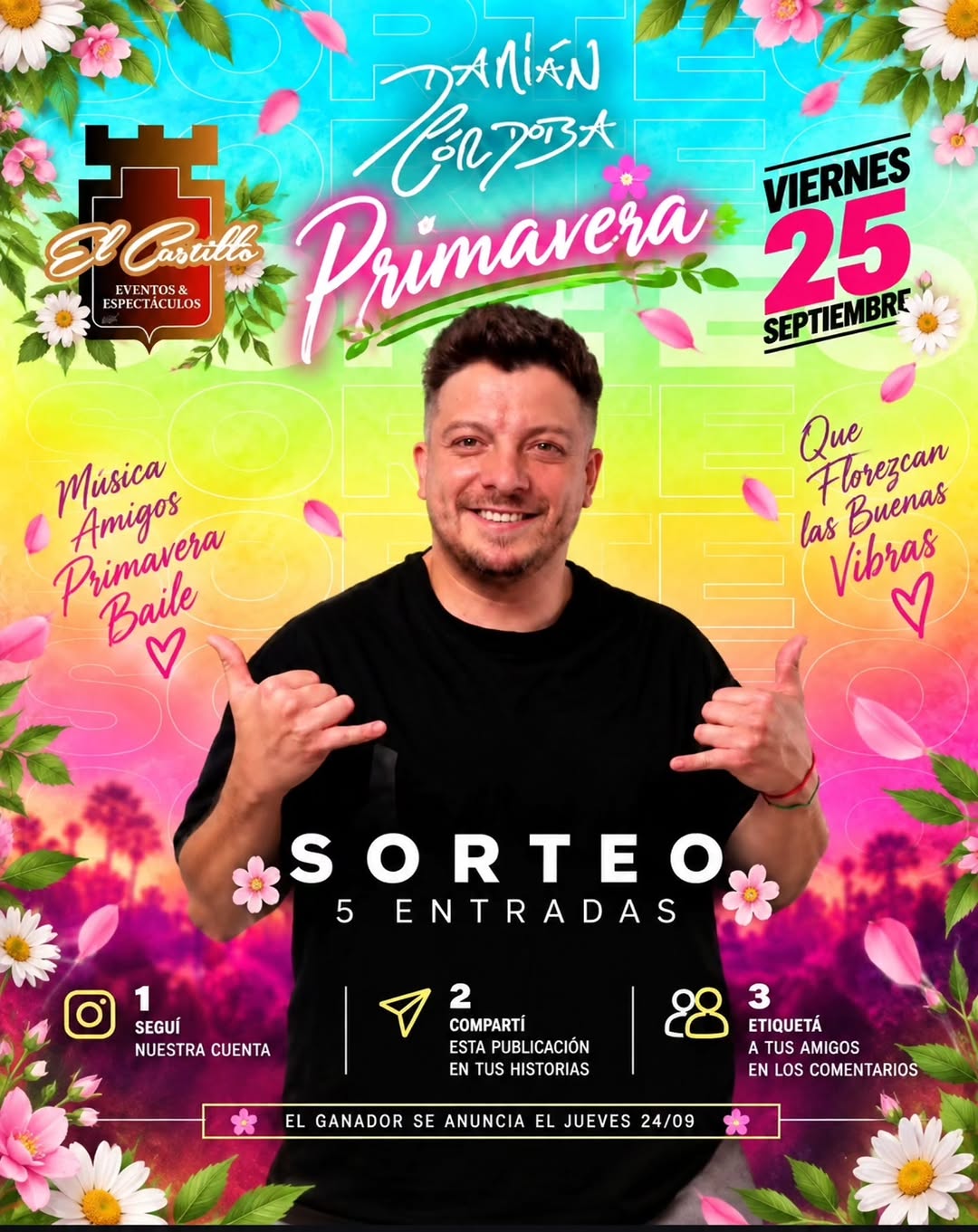 Imagen de ¡Sí! 😎 Sorteamos 5 entradas para festejar la primavera 