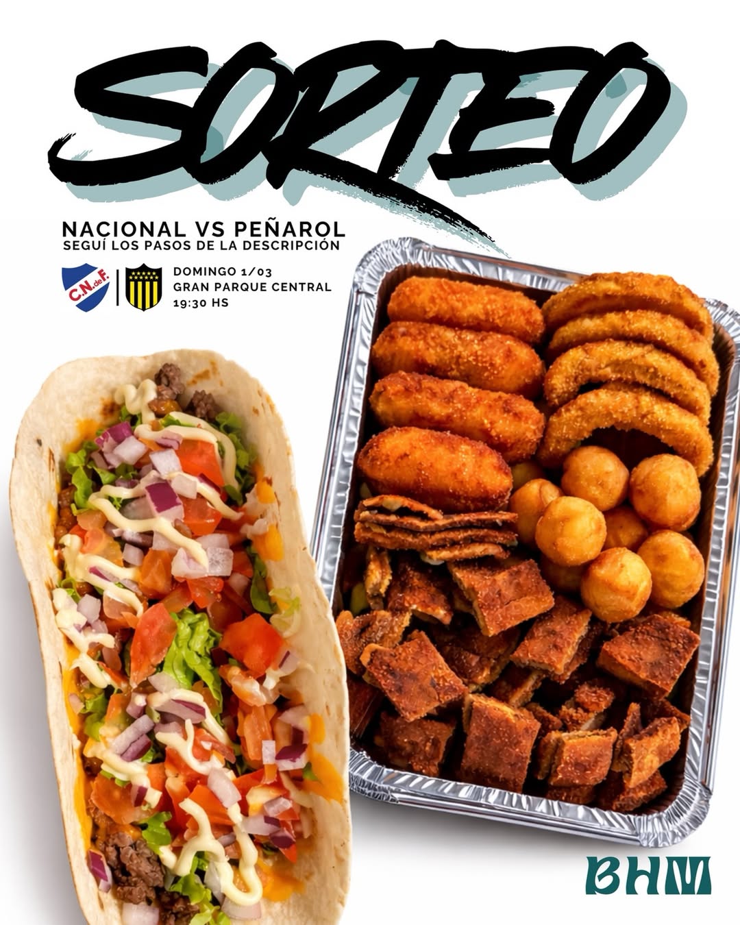 Imagen de 🎁 SORTEAMOS 2 MIX FRITOS Y 2 TAQUITOS BHM SIGUIENDO SOLO 