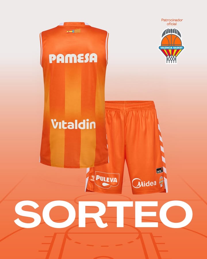Imagen de SORTEO VALENCIA BASKET 🏀 

¿Listo para lucir los colores