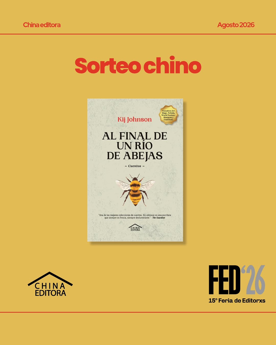 Imagen de 📚 ¡Se viene la Feria de editores!

Para celebrarlo sorte