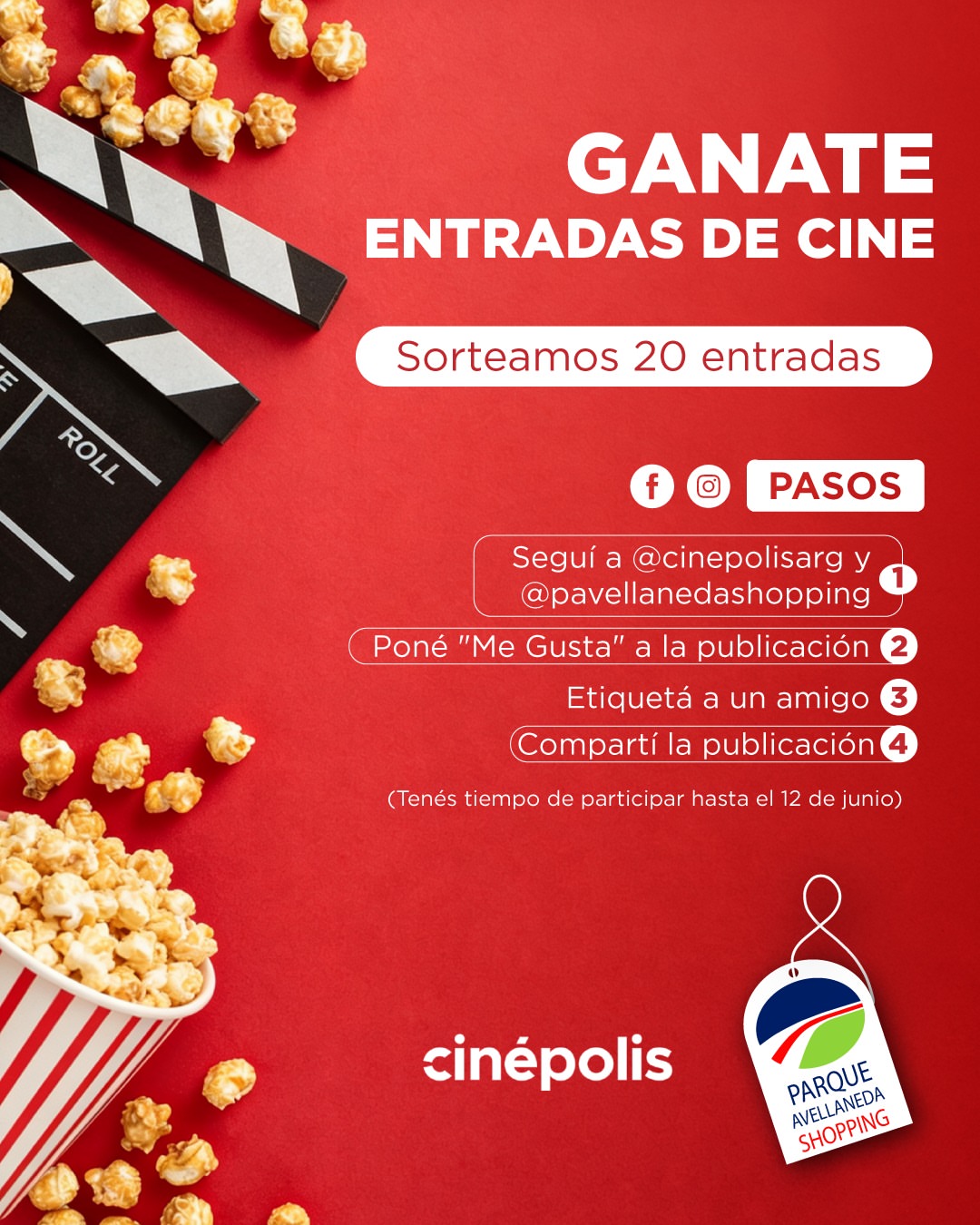 Imagen de 🎬🍿 ¡Extendimos la posibilidad de participar durante T