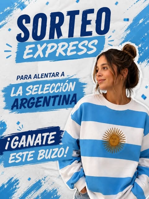 Imagen de 🇦🇷SORTEO EXPRESS DE CAMPEONAS🇦🇷

¿Querés ganar