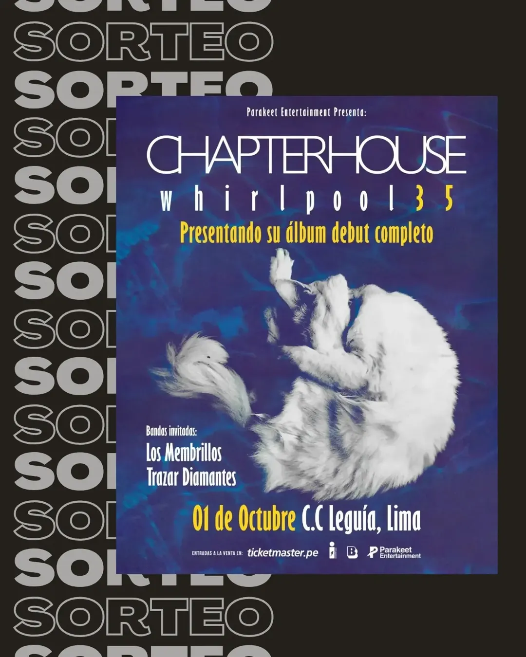 Imagen de SORTEO ⚡️ LIMA

Chapterhouse llega por primera vez a Lim