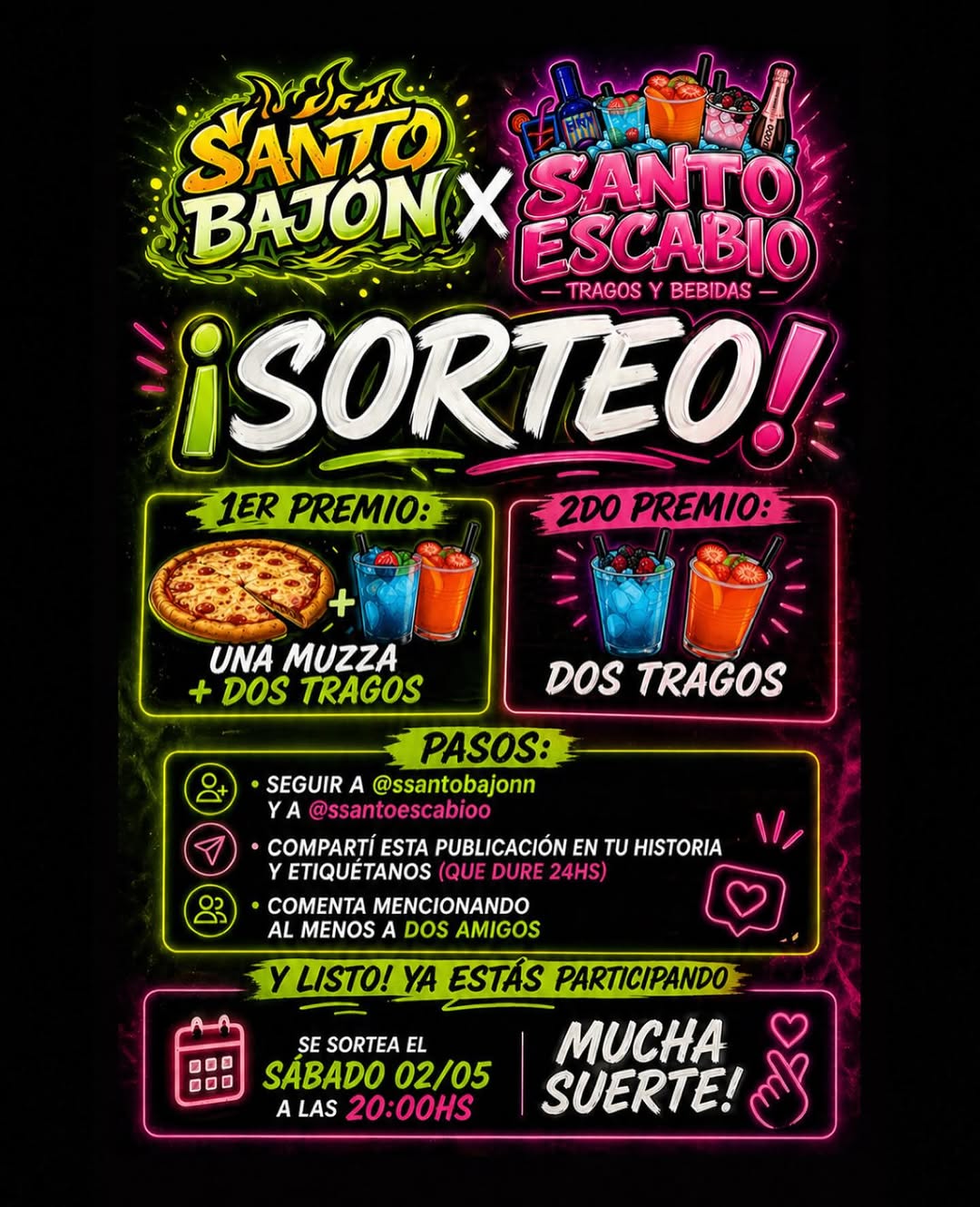 Imagen de 🎉🔥 SANTO BAJÓN x SANTO ESCABIO 🔥🎉

¡Se viene A