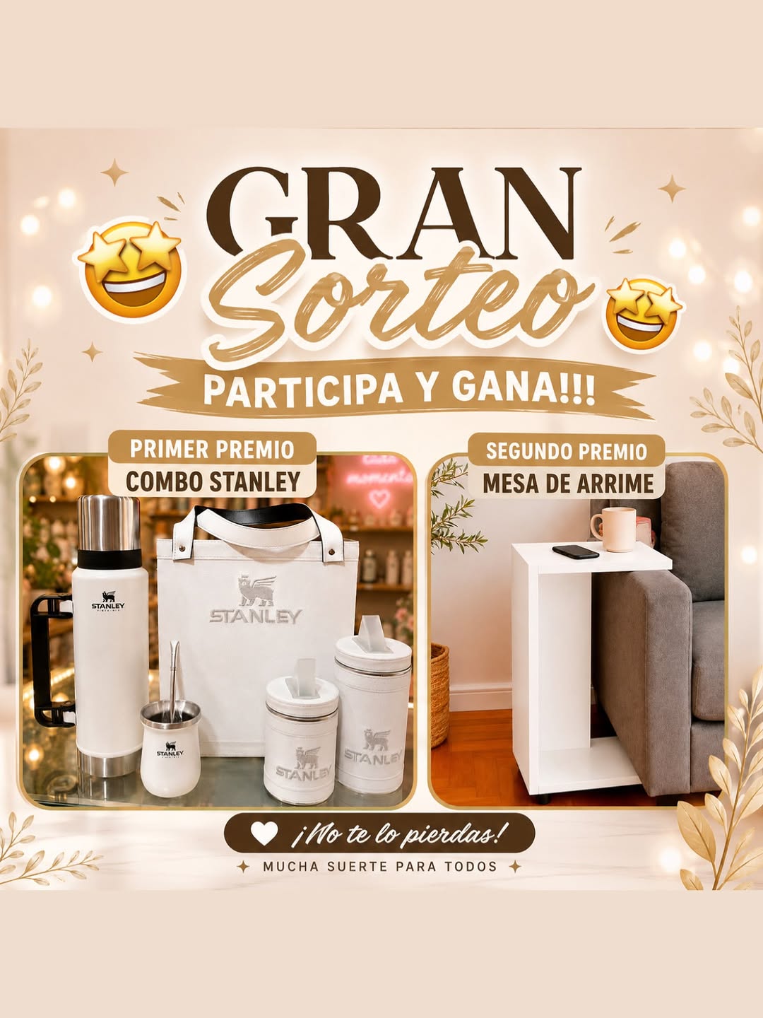 Imagen de 🎉✨ ¡GRAN SORTEO! ✨🎉

🤩 ¿Querés ganar increí