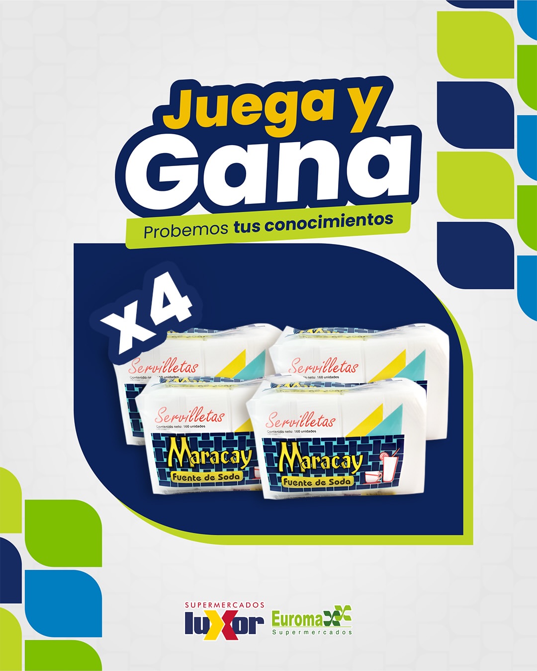 Imagen de ¡Juega y Gana con supermercados Luxor y Euromaxx!✅ #565


