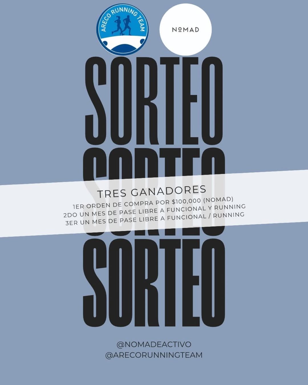 Imagen de 🏃‍♂️ ¡GRAN SORTEO: ARECO RUNNING TEAM x NOMAD! �