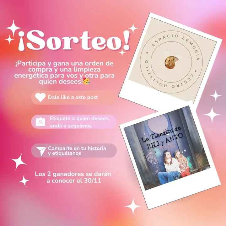 Imagen de Y llegó el SORTEO‼️🥳🥳🥳

Con las Empresarias de