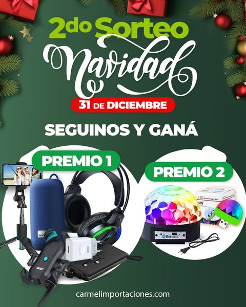Imagen de 🎄✨ 2º #SORTEO DE #NAVIDAD ✨🎄

𝗘𝗫𝗖𝗟�