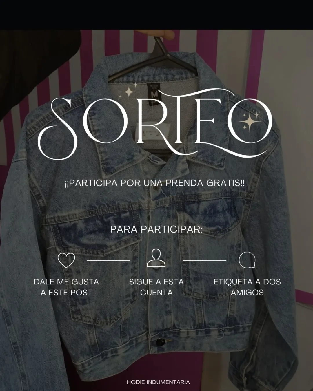 Imagen de ❤️‍🔥 Sorteo ❤️‍🔥

🤍 Campera de jeans �