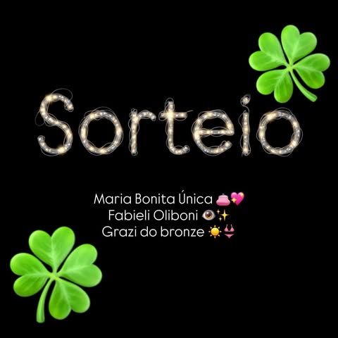 Imagen de 🎄✨ SORTEIO ESPECIAL DE FIM DE ANO! ✨🎄
Pra fechar 2