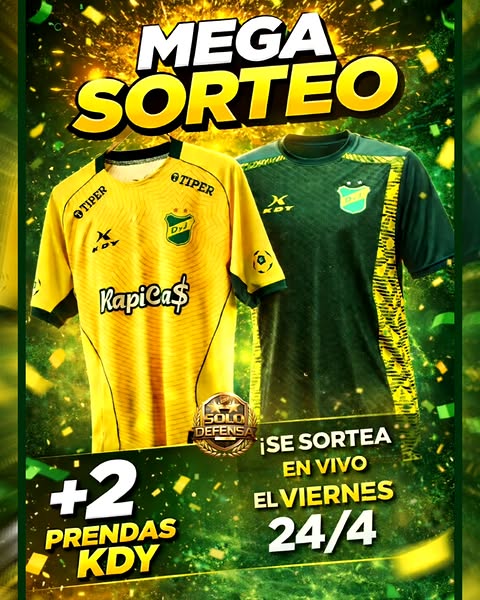 Imagen de 🍀🔰 MEGA SORTEO DE SOLO DEFENSA Y KDY 🔰🍀

✅ Jun