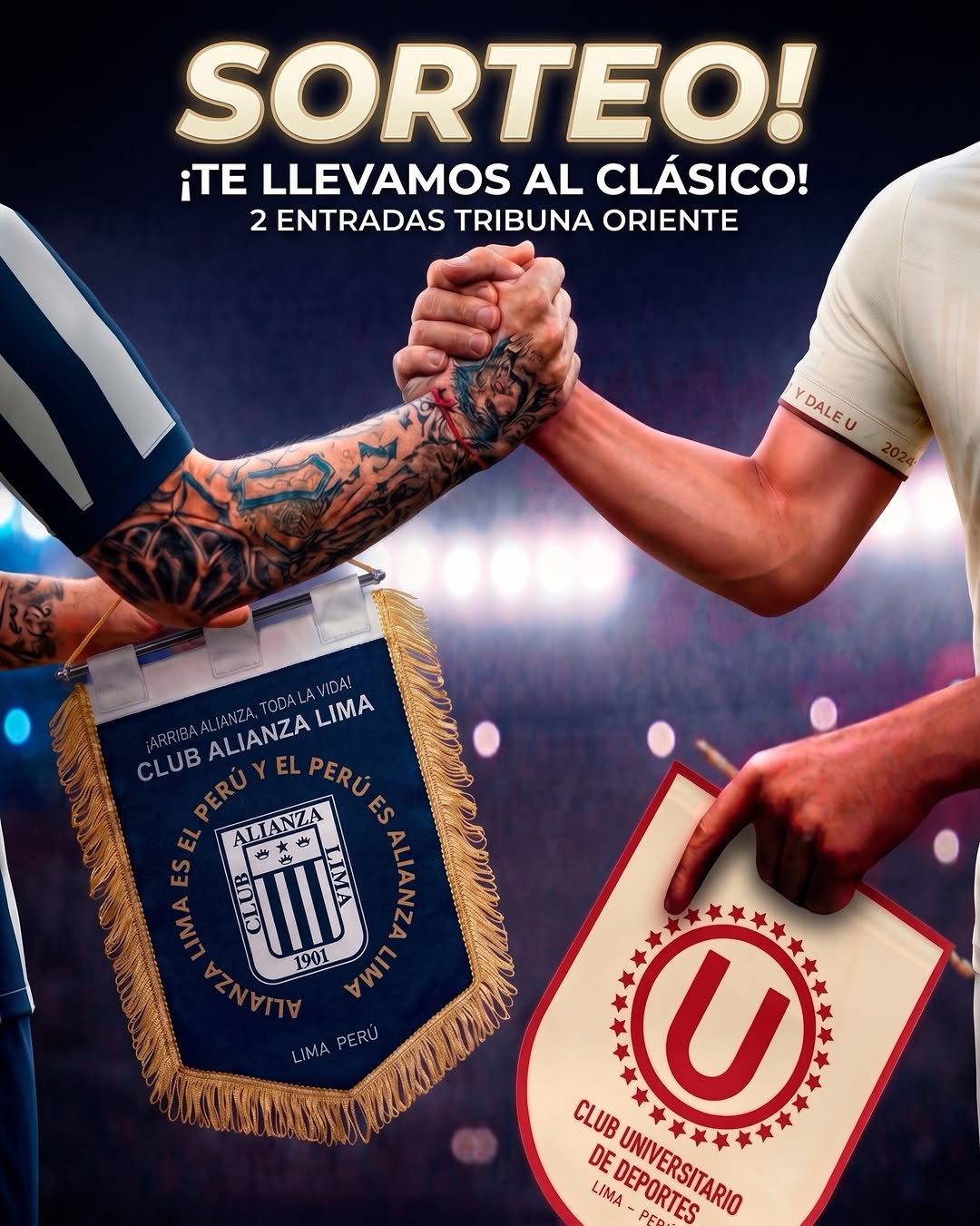 Imagen de 🚨 ¡SORTEO! ¡TE LLEVAMOS AL CLÁSICO: 2 ENTRADAS A TRIBU