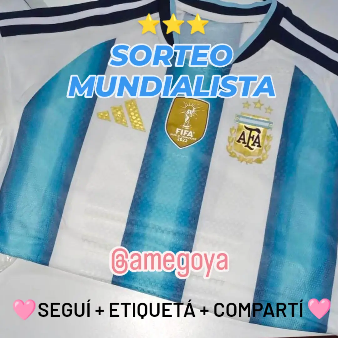 Imagen de Amè se sube a la Scaloneta ⭐⭐⭐

Ganate la camiseta de