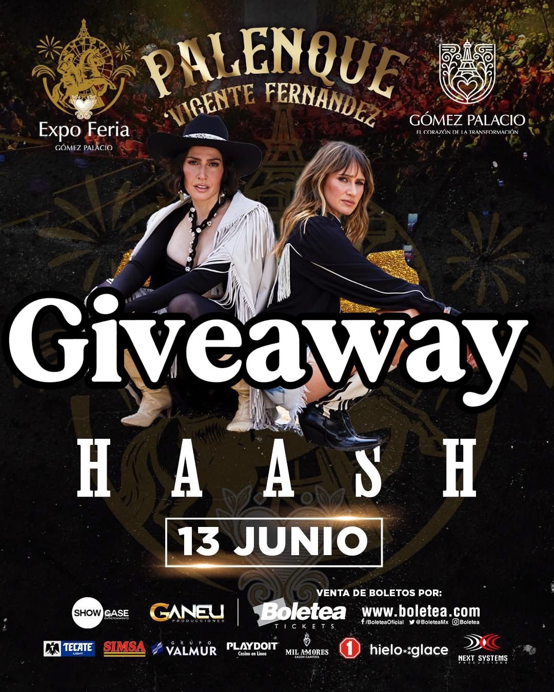 Imagen de GIVEAWAY HA ASH 
Tienen bien poquitos días para participar,