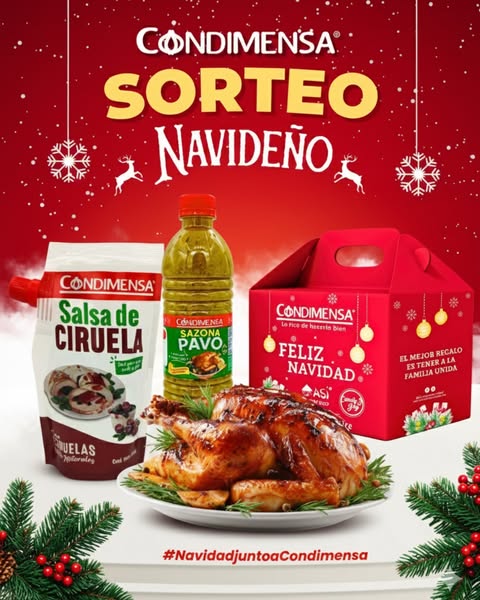 Imagen de 🎄✨ SORTEO NAVIDEÑO CONDIMENSA 2025 ✨🎄
¡Llegó el