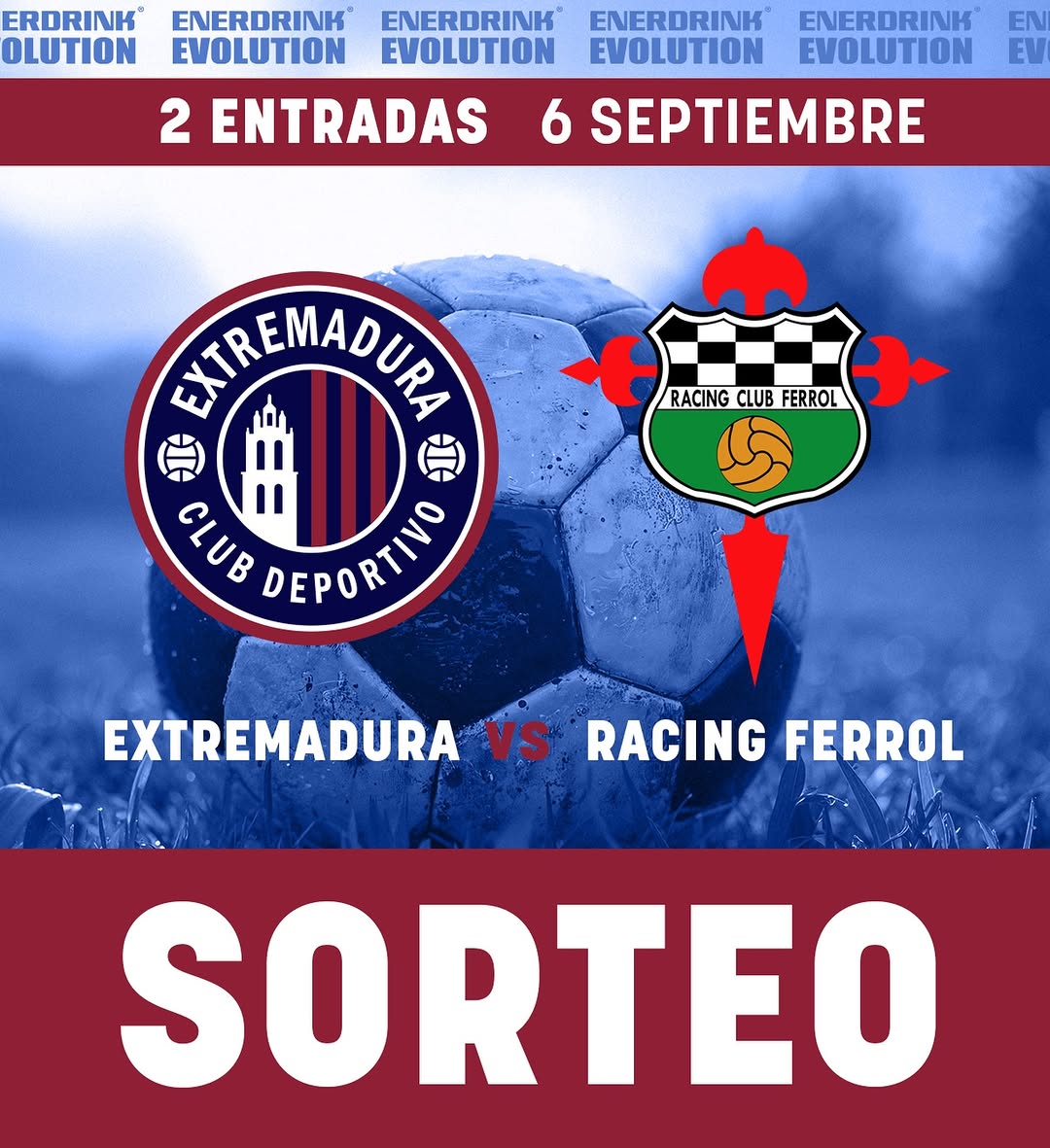 Imagen de ¡SORTEO! 🎟️Gana 2 entradas 🎟️
 Para el partido CD