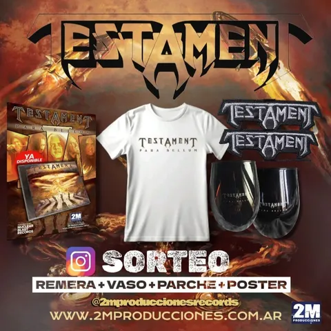 Imagen de ALERTA ⚠️

Super SORTEO TESTAMENT 🤘🏻

Tenemos 3 KI