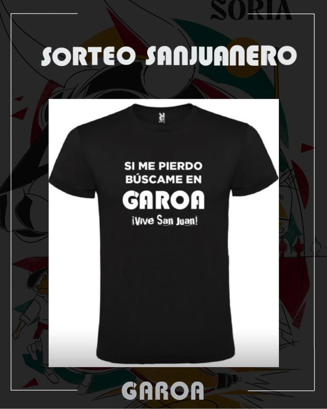 Imagen de 🔔👕 ¿Quieres conseguir una de nuestras camisetas sanju
