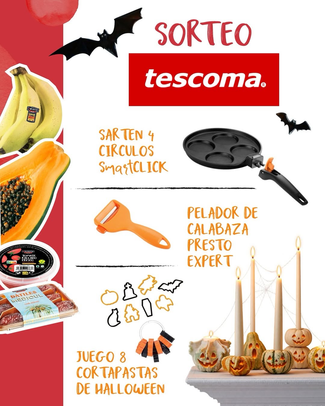 Imagen de 🎃👻 ¡SORTEO DE HALLOWEEN JUNTO A @tescoma_spain ! 🕸