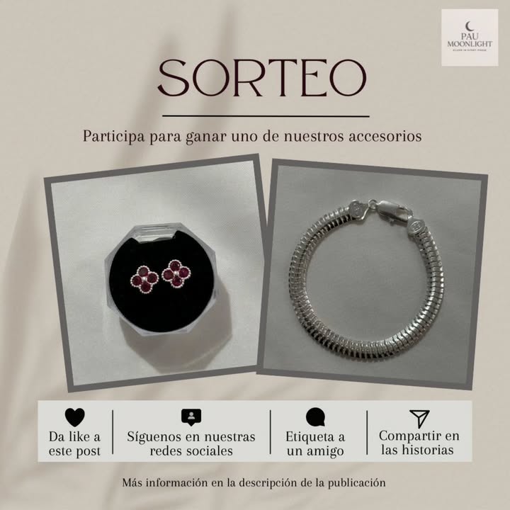 Imagen de ✨ ¡SORTEO PAU MOONLIGHT! ✨

Queremos regalonearte 💍�