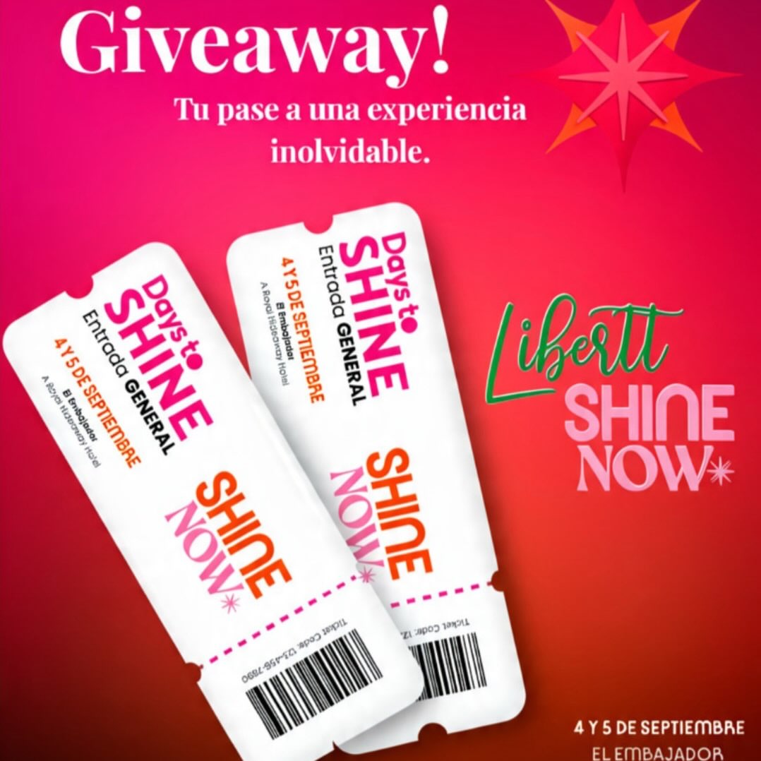 Imagen de ✨GIVEAWAY alert🚨

¡Gana tu pase doble para una experie