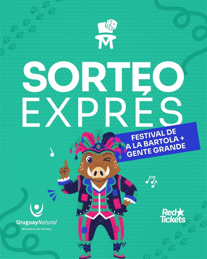 Imagen de 🚨 SORTEO EXPRÉS — HOY 🚨
Para el Festival de las mur