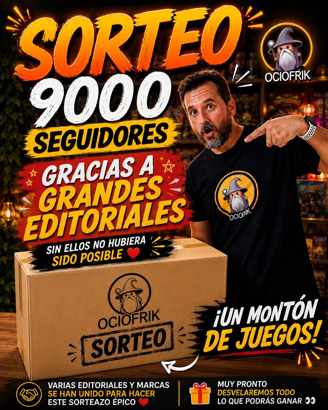 Imagen de 🔥 ¡9.000 SEGUIDORES Y LO VAMOS A CELEBRAR A LO GRANDE! �