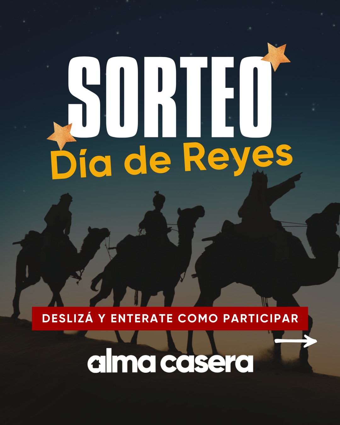 Imagen de 👑 SORTEO DÍA DE REYES✨

Porque Reyes también es compa