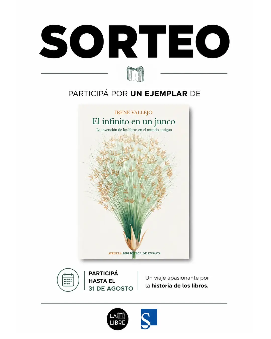 Imagen de Lanzamos #sorteo para el día del lectorx 🦋

📚Elegimos