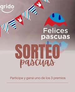 Imagen de 🐰🍦 ¡SORTEO DE PASCUAS EN GRIDO SENILLOSA!🍦🐰

Es