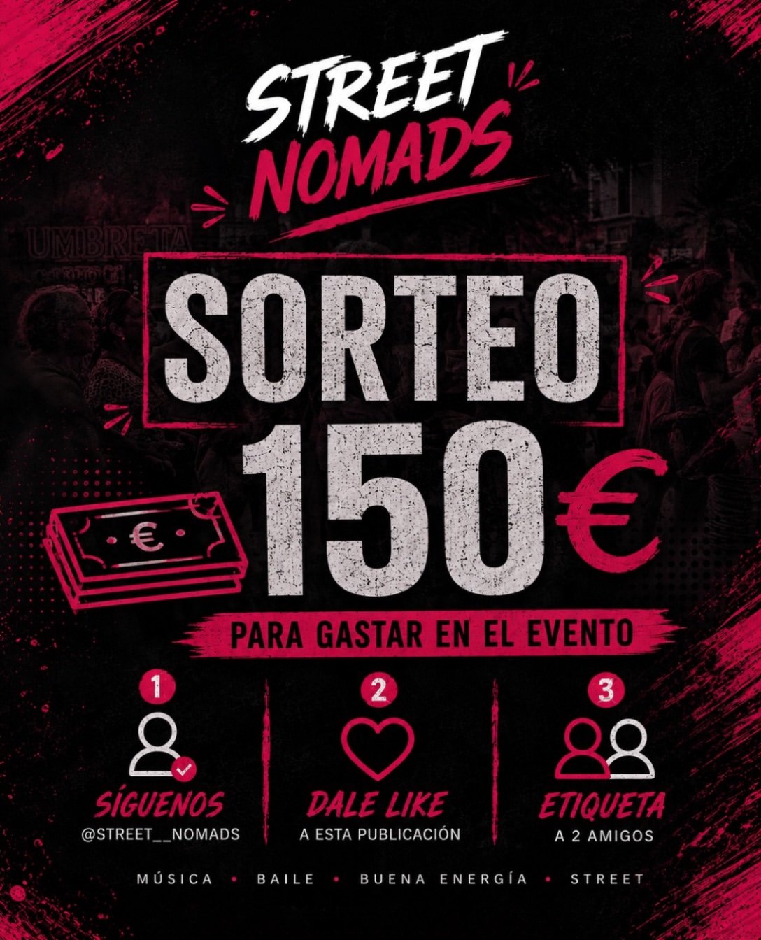Imagen de 🎟️ 150€ para gastarlos en Street Nomads. Sí, como su