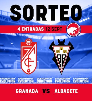 Imagen de ¡SORTEO! 🎟️Gana 4 entradas 🎟️
 Para el partido GR
