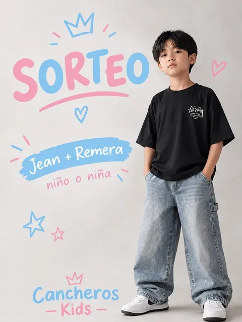 Imagen de 🎉 SORTEO EXPRESS – REAPERTURA CANCHEROS KIDS 🎉

¡Es